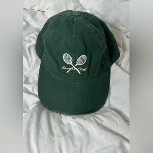 Green Vintage Tennis Country Club Hat